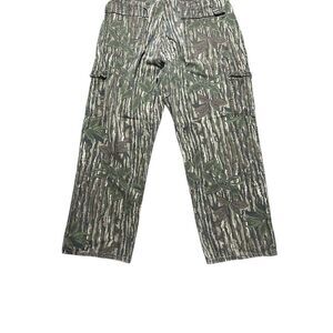 Vintage Bob Allen Camouflage Cargo Pants for Men Size Large